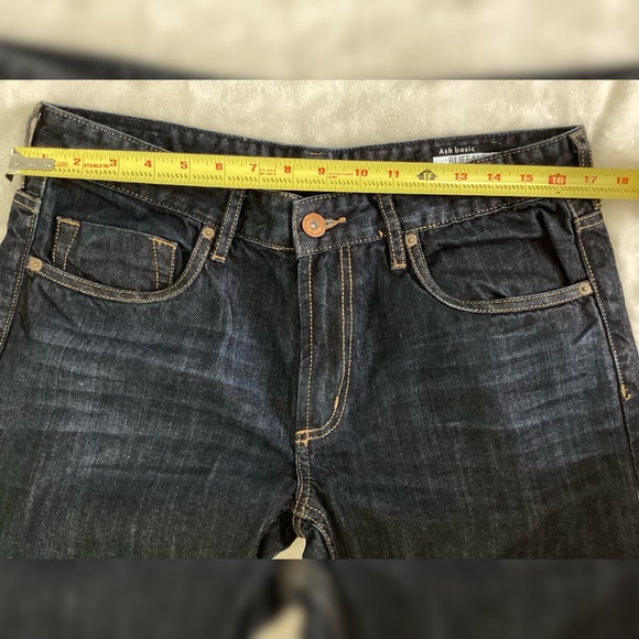 Buffalo David Bitton Men's Jeans 34x33 • Dark Wash • Slim/Skinny Fit - Picture 8 of 11